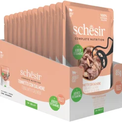 Schesir Cat Maaltijdzakjes Adult In Gelei 85 g - Kattenvoer