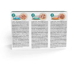 Schesir Complete In Bouillon - Kattenvoer - Tonijn Zeebrasem Wortel 6x70 g Variety Pack