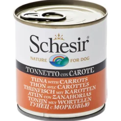 Schesir Hond Blik Gelei 285 g - Hondenvoer