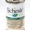Schesir Kat Blik Gekookt - Kattenvoer - Kip Rijst 140 g
