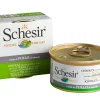 Schesir Kat Blik Gekookte Kip - Kattenvoer - Kipfilet Gekookt 85 g