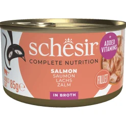 Schesir Kat Blik Gekookte Vis 85 g - Kattenvoer