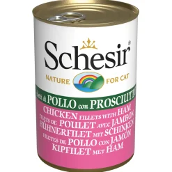 Schesir Kat Blik Gelei 140 g - Kattenvoer