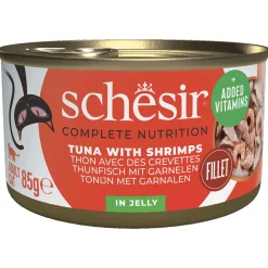 Schesir Kat Blik Gelei Vis 85 g - Kattenvoer