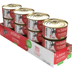 Schesir Kat Blik Gelei Vis 85 g - Kattenvoer