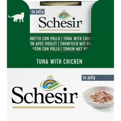 Schesir Kat Blik Gelei Vis 85 g - Kattenvoer
