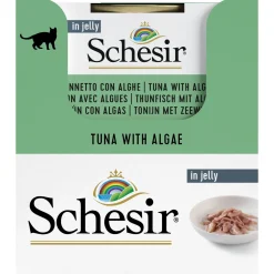 Schesir Kat Blik Gelei Vis 85 g - Kattenvoer