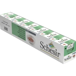 Schesir Kat Blik Gelei Vis 85 g - Kattenvoer