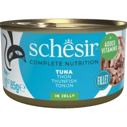 Schesir Kat Blik Gelei Vis 85 g - Kattenvoer