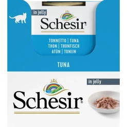 Schesir Kat Blik Gelei Vis 85 g - Kattenvoer