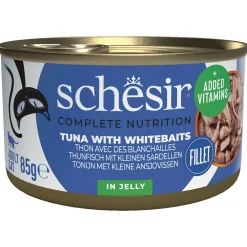 Schesir Kat Blik Gelei Vis 85 g - Kattenvoer