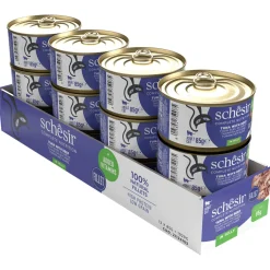 Schesir Kat Blik Gelei Vis 85 g - Kattenvoer