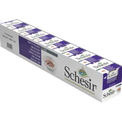 Schesir Kat Blik Gelei Vis 85 g - Kattenvoer