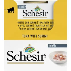 Schesir Kat Blik Gelei Vis 85 g - Kattenvoer