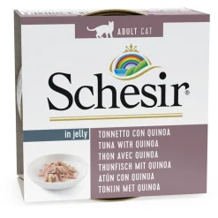 Schesir Kat Blik Gelei Vis 85 g - Kattenvoer