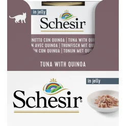 Schesir Kat Blik Gelei Vis 85 g - Kattenvoer