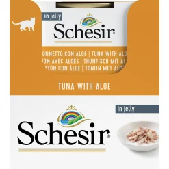 Schesir Kat Blik Gelei Vis 85 g - Kattenvoer