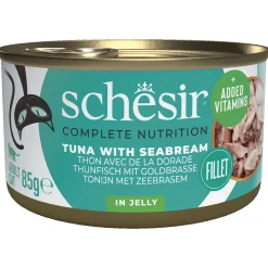 Schesir Kat Blik Ocean - Kattenvoer - Tonijn Zeebrasem 85 g