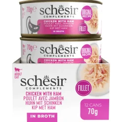 Schesir Kat Bouillon 70 g - Kattenvoer