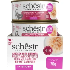 Schesir Kat Bouillon 70 g - Kattenvoer
