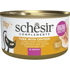 Schesir Kat Bouillon 70 g - Kattenvoer