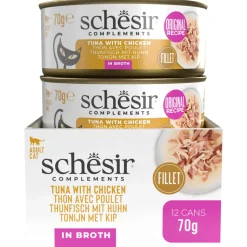 Schesir Kat Bouillon 70 g - Kattenvoer