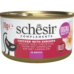 Schesir Kat Bouillon 70 g - Kattenvoer