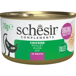 Schesir Kat Bouillon 70 g - Kattenvoer
