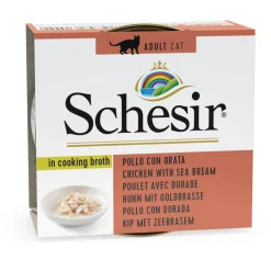 Schesir Kat Bouillon 70 g - Kattenvoer