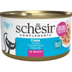 Schesir Kat Bouillon 70 g - Kattenvoer