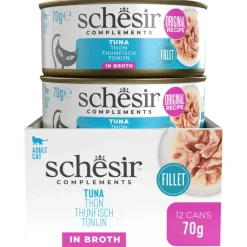 Schesir Kat Bouillon 70 g - Kattenvoer
