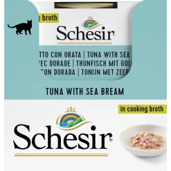 Schesir Kat Bouillon 70 g - Kattenvoer