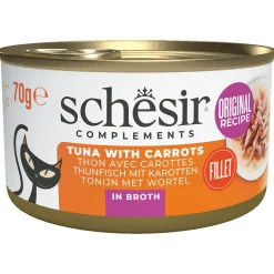 Schesir Kat Bouillon 70 g - Kattenvoer