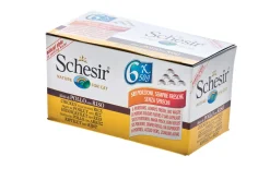 Schesir Kat Mp Blik Gekookt 6x50 g - Kattenvoer