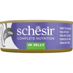 Schesir Kat Mp Blik Gelei 6x50 g - Kattenvoer