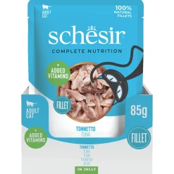 Schesir Maaltijdzakjes In Gelei - Kattenvoer - Tonijn 85 g