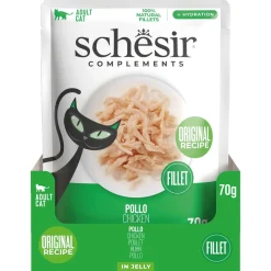 Schesir Pouch - Kattenvoer - Kip 70 g