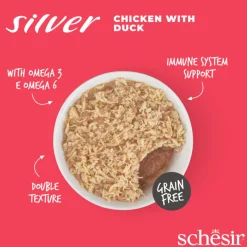 Schesir Silver 70 g - Kattenvoer