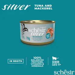 Schesir Silver 70 g - Kattenvoer