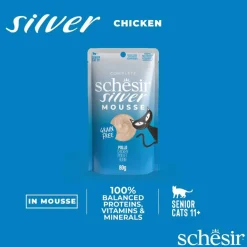 Schesir Silver Mouse 80 g - Kattenvoer