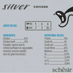 Schesir Silver Mouse 80 g - Kattenvoer