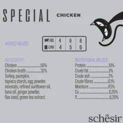 Schesir Special Mouse Light - Kattenvoer - 70 g