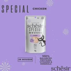 Schesir Special Mouse Light - Kattenvoer - 70 g