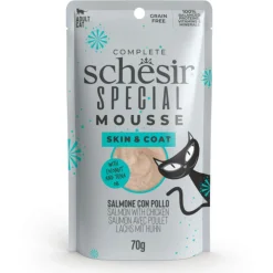 Schesir Special Mouse Skin & Coat - Kattenvoer - 70 g