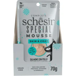 Schesir Special Mouse Skin & Coat - Kattenvoer - 70 g