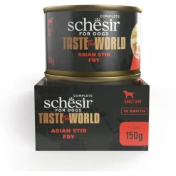 Schesir Taste Of The World Asian Stir Fry - Hondenvoer - 150 g