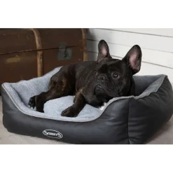 Scruffs Memory Foam Box Bed Chateau Grijs - Hondenmatras