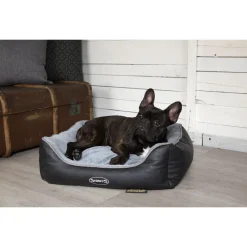 Scruffs Memory Foam Box Bed Chateau Grijs - Hondenmatras