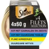 Sheba Filets Selection In Saus Multipack - Kattenvoer - 4x60 g