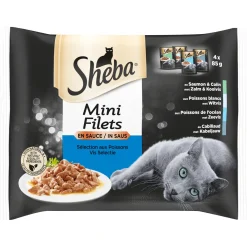 Sheba Mp Delice - Kattenvoer - Vis Vis 4x85 g